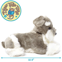 Load image into Gallery viewer, Siegfried The Schnauzer | 13 Inch Stuffed Animal Plush | By TigerHart Toys
