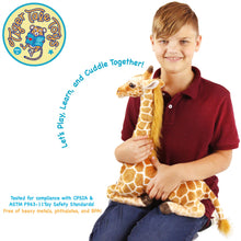 Load image into Gallery viewer, Jehlani The Giraffe | 18 Inch Stuffed Animal Plush | By TigerHart Toys
