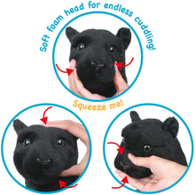 Load image into Gallery viewer, Sid The Panther - Squeeze Me! - 17 Inch Stuffed Animal Plush
