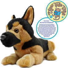 Load image into Gallery viewer, Gretchen The German Shepherd | 15 Inch Stuffed Animal Plush | By TigerHart Toys
