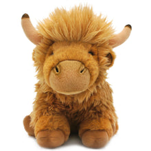 Load image into Gallery viewer, Henley The Highland Cow | 11 Inch Stuffed Animal Plush | By TigerHart Toys
