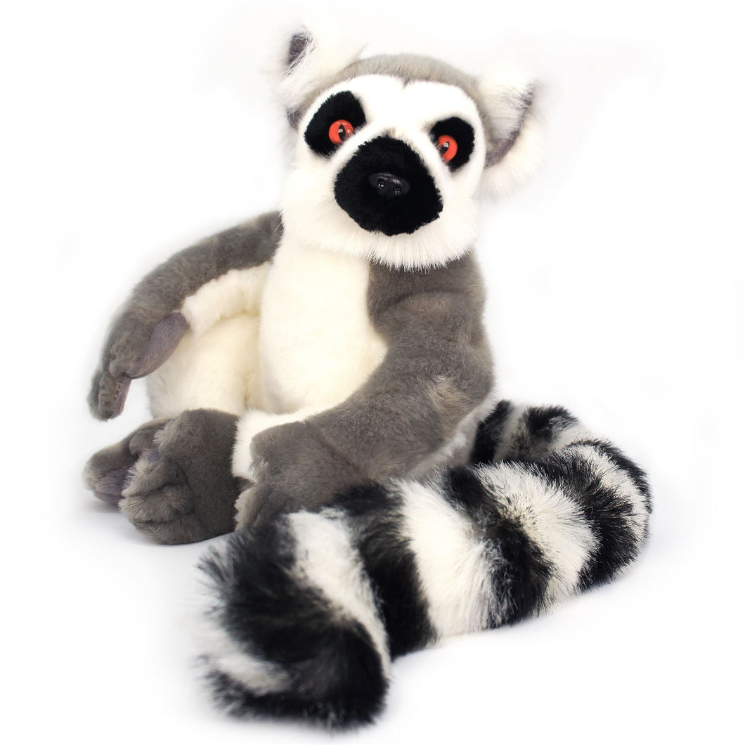 Ringo The Ring-Tailed Lemur | 21 Inch Stuffed Animal Plush | By TigerHart Toys