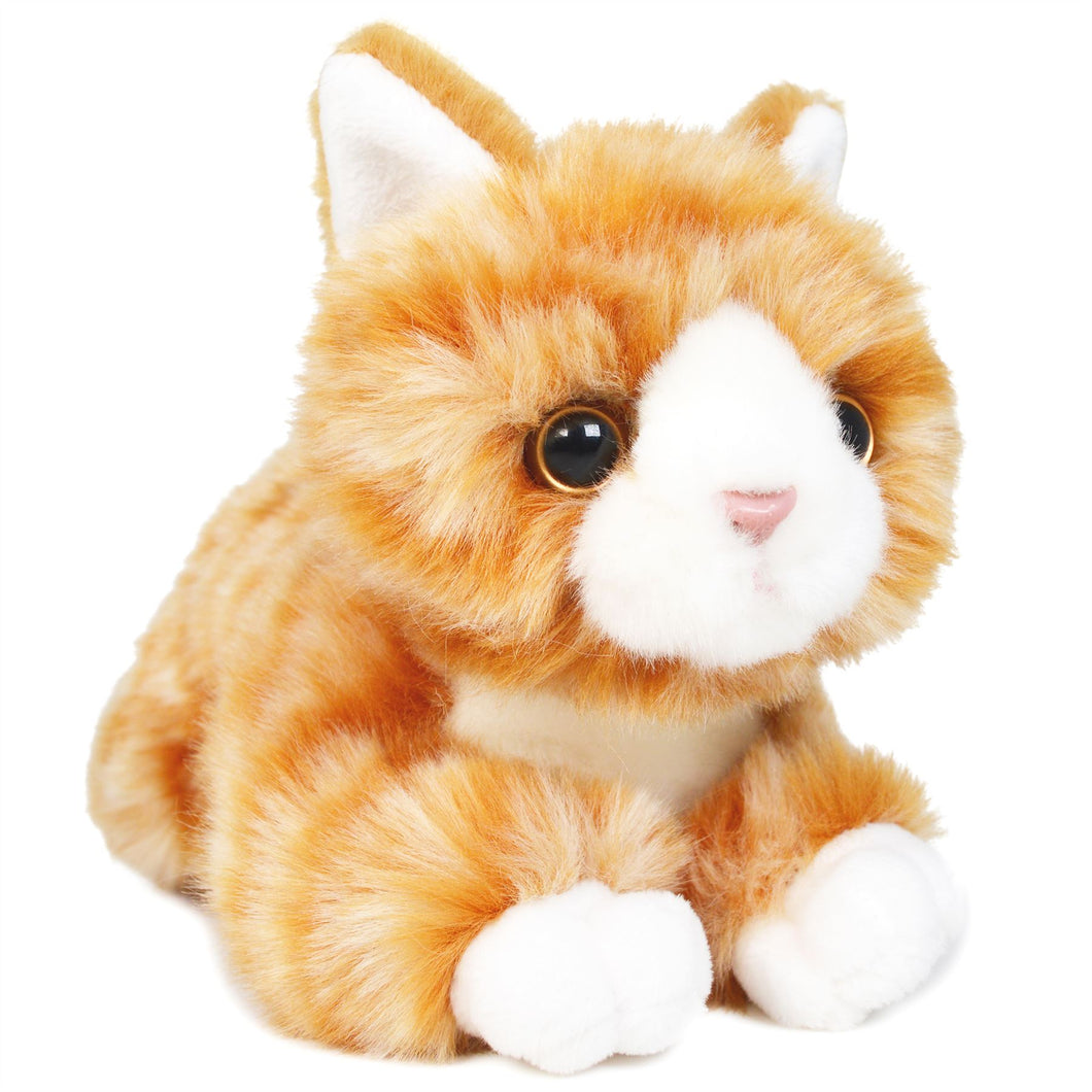 Orville The Orange Tabby Cat | 8 Inch Stuffed Animal Plush | By TigerHart Toys