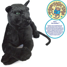 Load image into Gallery viewer, Pana The Black Panther | 42 Inch Stuffed Animal Plush | By TigerHart Toys
