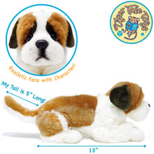 Load image into Gallery viewer, Bernadette The Saint Bernard | 17 Inch Stuffed Animal Plush | By TigerHart Toys
