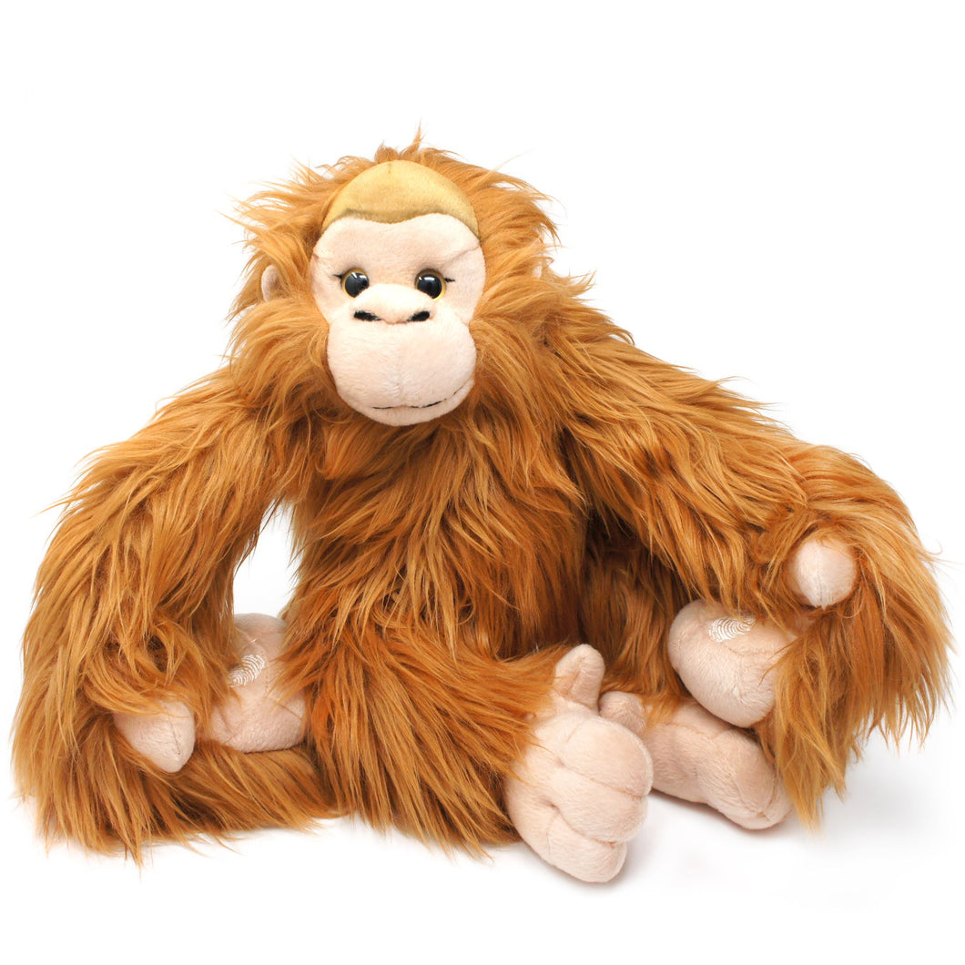 Ornaldo The Orangutan Monkey | 19 Inch Stuffed Animal Plush | By TigerHart Toys