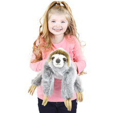 Load image into Gallery viewer, Siggy The Threetoed Sloth Baby | 9 Inch Stuffed Animal Plush | By TigerHart Toys
