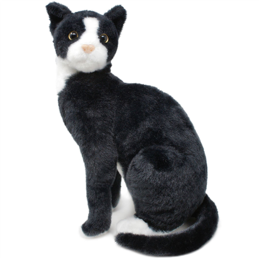 Tate The Tuxedo Cat | 14 Inch Stuffed Animal Plush | By TigerHart Toys