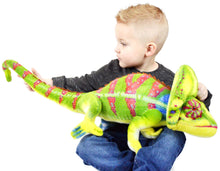 Load image into Gallery viewer, Chamille The Chameleon | 31 Inch Stuffed Animal Plush | By TigerHart Toys
