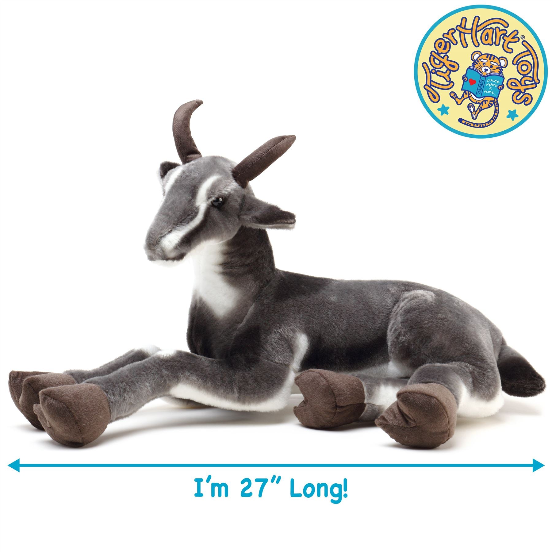 Samuel The Pygmy Goat | 27 Inch Stuffed Animal Plush | By