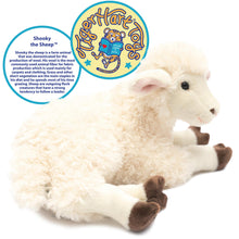 Load image into Gallery viewer, Shooky The Sheep - 13 Inch Stuffed Animal Plush

