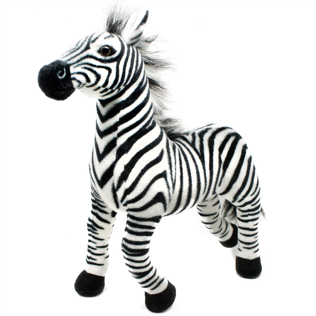 Zebenjo The Zebra | 16 Inch Stuffed Animal Plush | By TigerHart Toys