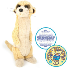 Load image into Gallery viewer, Mimi The Meerkat | 11 Inch Stuffed Animal Plush | By TigerHart Toys
