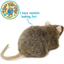 Load image into Gallery viewer, Reuben The Rat | 7 Inch Stuffed Animal Plush | By TigerHart Toys
