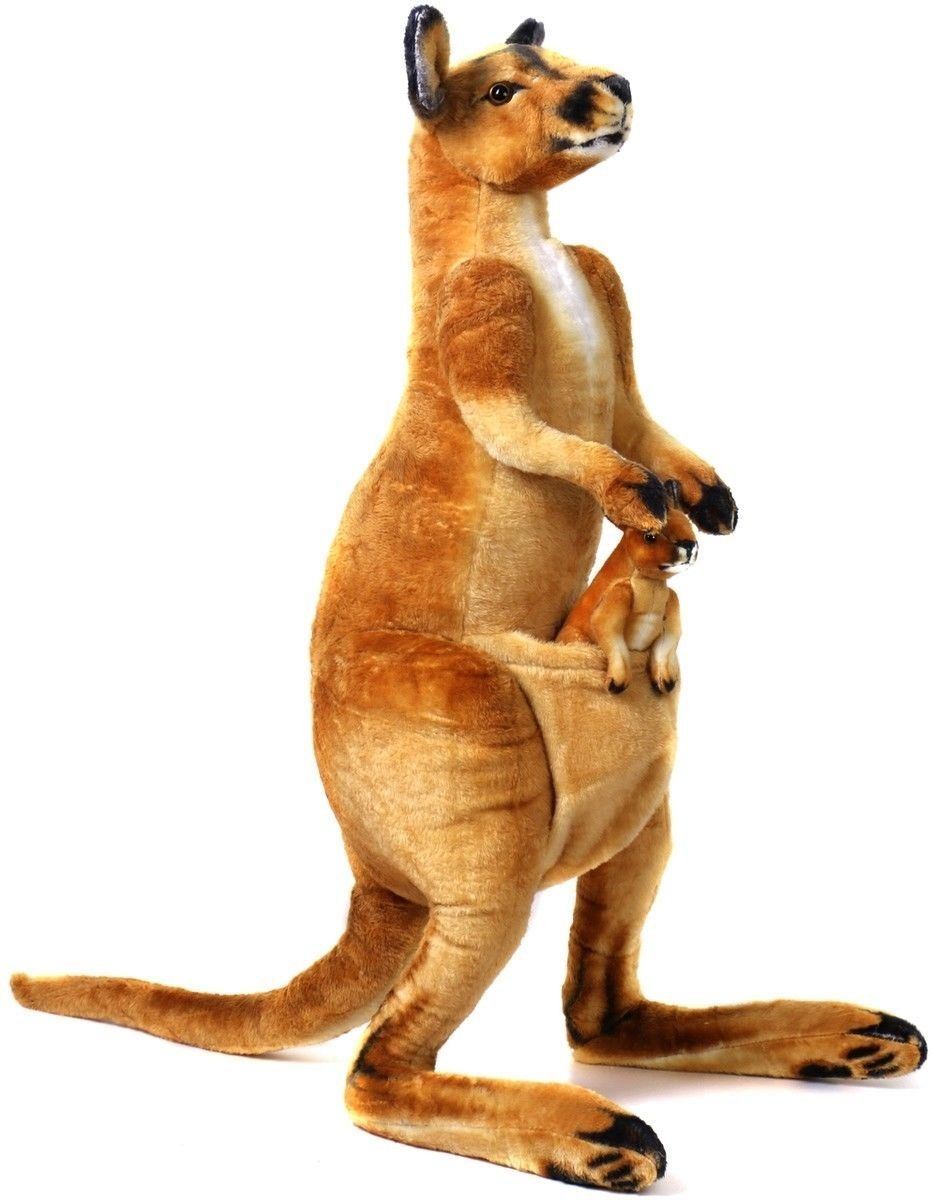 Kari The Kangaroo and Joey | 38 Inch Stuffed Animal Plush | By TigerHart Toys
